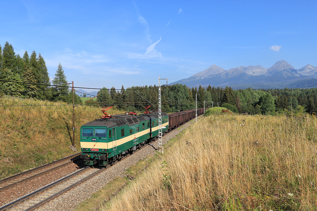 Lokomotiva 131 001-0, postrk, Štrba, 18.8.2022 9:22 - Trainweb