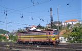 Lokomotiva 240 009-1, príchod z depa, Bratislava hl.st., 2.5.2007 10:15 - Trainweb