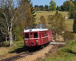 Historické vozidlo M 131.1487, zvl. Os 11943  (Volary – Nové Údolí), Stožec, 30.9.2017 13:11 - Trainweb