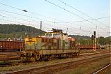 Lokomotiva 111 022-0, odstavena, Česká Třebová, 15.9.2006 7:30 - Trainweb