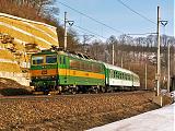 Lokomotiva 162 054-1, R 800 Luhačovice - Praha, Brandýs nad Orlicí, 23.3.2006 14:20 - Trainweb