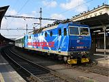 Lokomotiva 363 015-9, R 676  (Brno – Havlíčkův Brod – Praha), Brno hl.n., 11.4.2007 10:20 - Trainweb