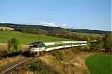 Lokomotiva 750 160-4, Sp 1956  (Letohrad – Týniště nad Orlicí – Hradec Králové), Záměl, 13.10.2007 16:07 - Trainweb