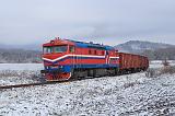 Lokomotiva 751 149-6, Fotovlak, Kadaňský Rohozec, 20.11.2022 10:50 - Trainweb