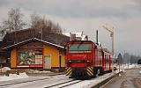 Lokomotiva D 13, R 153  (Jenbach – Mayrhofen im Zillertal), Ramsau-Hippach, 15.12.2012 15:59 - Trainweb