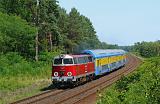 Lokomotiva SU 45-079, R 88909  (Krzyż  – Gorzów Wielkopolski – Kostrzyn), Krzyż – Stare Bielice, 1.8.2015 13:50 - Trainweb