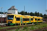 Lokomotiva VT 38 + VT xx, RB 32230  (Furth im Wald – Cham [Oberpf] – Schwandorf), Furth im Wald, 31.8.2008 14:07 - Trainweb