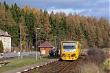 Řídící vůz 914 018-7 + 814 018-8, Os 5307  (Pardubice – Chrudim – Havlíčkův Brod), Bílek, 13.11.2010 13:26 - Trainweb